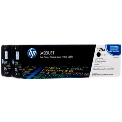 Brand new ???? CB540AD | HP 125A | Original HP Dual Pack Toner Cartridges - Black ????