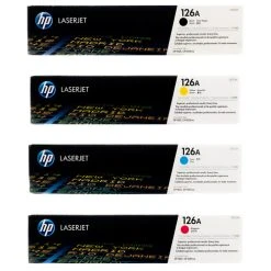 Best Sale ⭐ HP 126A SET | CE310A, CE311A, CE312A, CE313A | Original HP Toner Cartridge - Black, Cyan, Yellow, Magenta ????