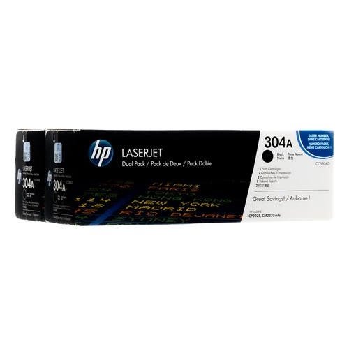 Best Sale ???? CC530AD | HP 304A | Original HP Dual Pack Toner Cartridges - Black ???? 2 Best Sale ???? CC530AD | HP 304A | Original HP Dual Pack Toner Cartridges - Black ???? - Image 2
