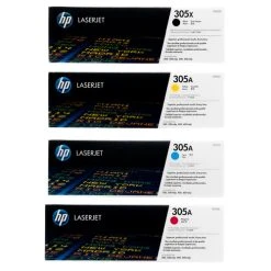 Cheap ???? HP 305X 305A SET | CE410X, CE411A, CE412A, CE413A | Original HP Toner Cartridge - Black, Cyan, Yellow, Magenta ????