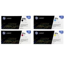 Cheap ???? HP 308A 311A SET | Q2670A, Q2681A, Q2682A, Q2683A | Original HP Toner Cartridge - Black, Cyan, Magenta, Yellow ????