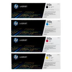 Brand new ✨ HP 312X 312A SET | CF380X, CF381A, CF382A, CF383A | Original HP Toner Cartridge - Black, Cyan, Yellow, Magenta ????