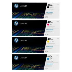 Best Sale ⭐ HP 410A SET | CF410A, CF411A, CF412A, CF413A | Original HP Toner Cartridge - Black, Cyan, Yellow, Magenta ❤️
