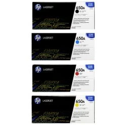 Best deal ✔️ HP 650A SET | CE270A, CE271A, CE272A, CE273A | Original HP Toner Cartridge - Black, Cyan, Yellow, Magenta ????