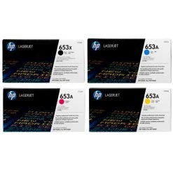 Best Pirce ???? HP 653X 653A SET | CF320X, CF321A, CF322A, CF323A | Original HP Toner Cartridge - Black, Cyan, Yellow, Magenta ????