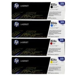 Promo ✨ HP 825A 824A SET | CB390A, CB381A, CB382A, CB383A | Original HP Toner Cartridge - Black, Cyan, Yellow, Magenta ????