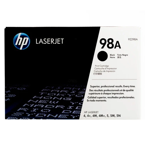 Buy ???? 92298A | HP 98A | Original HP LaserJet Toner Cartridge - Black ???? 1 Buy ???? 92298A | HP 98A | Original HP LaserJet Toner Cartridge - Black ????