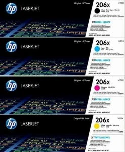 Best reviews of ???? HP 206X SET | W2110X, W2111X, W2112X, W2113X | Original HP High-Yield Toner Cartridges - Black, Cyan, Magenta, Yellow ????