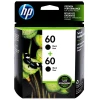 Best Pirce ???? CZ071FN | HP 60 | Original HP Dual Pack Ink Cartridges - Black ????