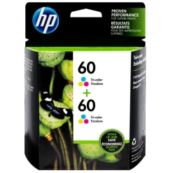 Brand new ???? CZ072FN | HP 60 | Original HP Dual Pack Ink Cartridges - Tri-Color ????