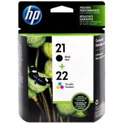 Budget ???? HP 21 22 SET | C9509FN | Original Ink Cartridges Standard Yield - CMYK ????